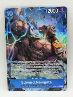 One Piece CCG Edward Newgate Op08-043 (SR) - Image 1