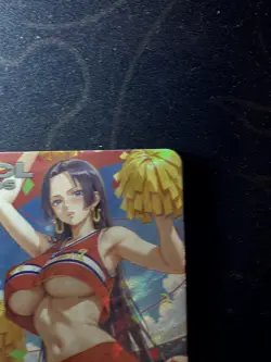 Goddess Hancock Cheerleaders Preimium Thick Card Waifu Doujin One Piece Full Art - Image 3