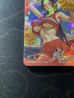 Goddess Hancock Cheerleaders Preimium Thick Card Waifu Doujin One Piece Full Art - Image 4