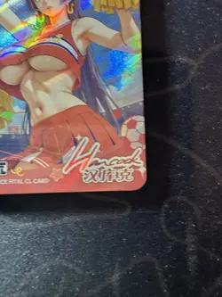 Goddess Hancock Cheerleaders Preimium Thick Card Waifu Doujin One Piece Full Art - Image 5