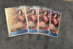 Boa Hancock Op07-051 SR 500 Years English One Piece NM x4 playset - Image 1