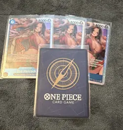 Boa Hancock Op07-051 SR 500 Years English One Piece NM x4 playset - Image 2