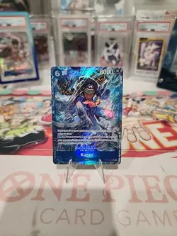 One Piece Is Real Kuzan OP12-043 R Alt Art Foil NM Pack Fresh - Image 1