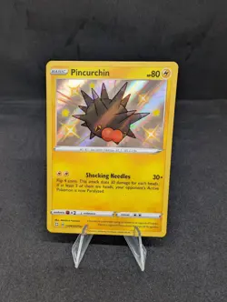 Pincurchin SV043/SV122 Shiny Holo Rare Shining Fates Pokemon TCG - Image 1