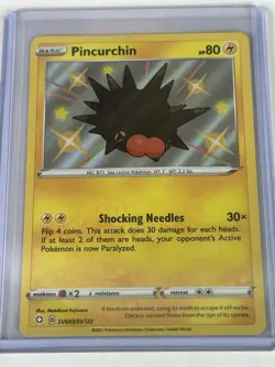 Pincurchin SV043/SV122 Shining Fates Baby Shiny Pokemon TCG NM/MINT - Image 1