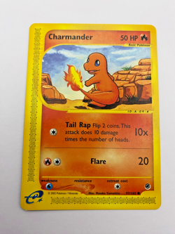 Pokemon Card - Non-Holo Charmander 97/165 Expedition *EX* e-Card Common - Image 1
