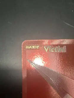 Pokemon TCG Red Victini Card 172/086 Mint Condition, Black Bolt, White Flare - Image 3