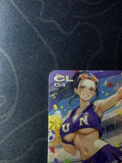 Goddess Robin Cheerleaders Preimium Thick Card Waifu Doujin One Piece Full Art - Image 3