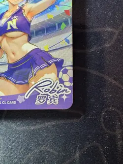 Goddess Robin Cheerleaders Preimium Thick Card Waifu Doujin One Piece Full Art - Image 4