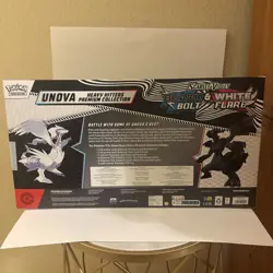 Pokemon Sealed Black Bolt White Flare UNOVA Heavy Hitters Premium Card 12 Packs - Image 2