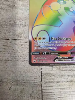 Pokemon TCG Morpeko VMAX 204/202 Rainbow Secret Rare Sword & Shield - Image 4