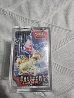 SV03 -Scarlet & Violet Obsidian Flames Booster Box Sealed Pokemon + Acrylic Case 820650863745 - Image 2