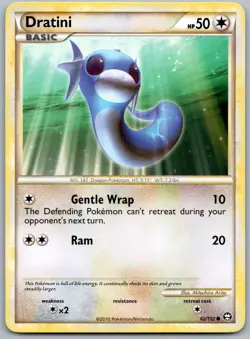 Pokemon TCG Dratini Triumphant 62/102 Regular LP - Image 1
