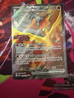 🔥Team Rocket’s Moltres EX RARE Promo Lot 229/182 208/182 031/182 Pokemon🔥 - Image 4