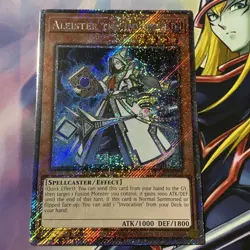 Aleister the Invoker RA04-EN278 1st Edition Platinum Secret Rare Yu-Gi-Oh! NM - Image 1