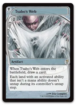 Tsabo's Web (Future Sight) #143 (NM) Mystery Booster 2 MB2 Magic MTG - Image 1