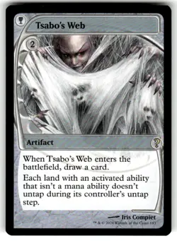 MTG - Tsabo's Web (Future Sight) 143 - Mystery Booster 2 NM 1 - Image 1