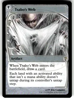 MTG - Tsabo's Web (Future Sight) 143 - Mystery Booster 2 NM - Image 1