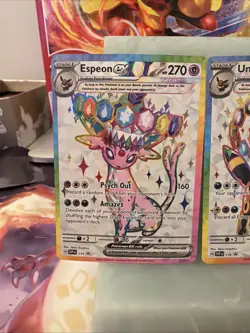 Pokemon Umbreon and Espeon Black Star Promo SVP175 SVP176 Figure Collection NM/M - Image 2