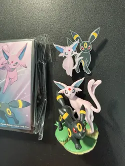 Pokemon Umbreon and Espeon Black Star Promo SVP175 SVP176 Figure Collection NM/M - Image 5