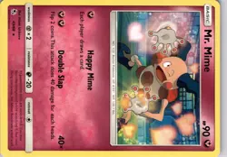 Pokemon Mr. Mime 43/68 Sun Moon Hidden Fates Non Holo Rare Trading Card TCG - Image 5