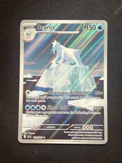 Beartic 110/086 Black Bolt BLK EN Full Art Pokemon Card Illustration Rare - Image 1