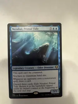 Magic the Gathering Nezahal, Primal Tide Legendary Creature - Elder - Image 1