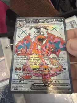 Charizard ex 215/197 Obsidian Flames Ultra Rare Pokemon TCG Near Mint C127 - Image 1