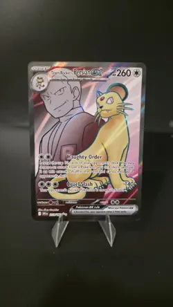 Team Rocket's Persian ex - 219/182 SV10: Destined Rivals Pokemon TCG NM - Image 1