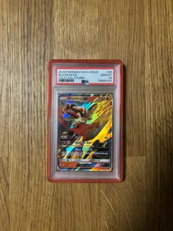 2018 Pokemon Blaziken GX Celestial Storm PSA 10 #28 Celestial Storm POP 153 - Image 2
