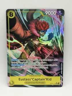Eustass"Captain"Kid (112) (Parallel) OP10-112 Royal Blood Foil - Image 1