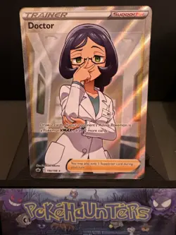 Pokemon Card Doctor 190/198 Chilling Reign Full Art Trainer Near Mint - Image 1