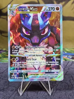 Lucario VSTAR SWSH291 Sword & Shield Promo Cards Holo Full Art NM - Image 1