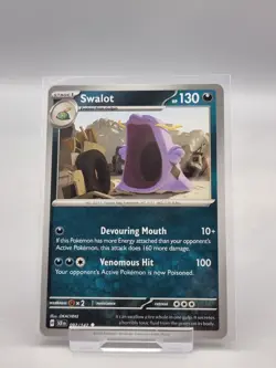 Pokemon TCG : 092/142 Swalot : Uncommon Card : Stellar Crown - Image 1
