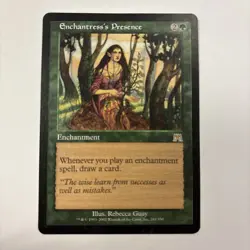 Enchantress's Presence LP Onslaught MTG 261 / 350 English Regular Card Draw! - Image 1