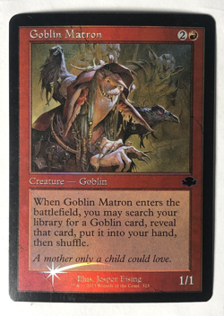 Goblin Matron RETRO FRAME FOIL 323 Dominaria Remastered MTG Magic the Gathering - Image 1