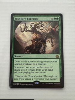 Rishkar's Expertise NON-FOIL Aether Revolt #123 LP - MTG ENG - Image 1