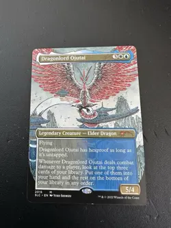 Dragonlord Ojutai (Borderless) Secret Lair Countdown Kit NM - Image 1