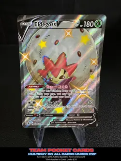 Eldegoss V SWSH084, Black Star Promo, Pokemon, NM - Image 1