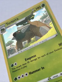Pokemon TCG Torterra Sword & Shield: Brilliant Stars 008/172 Holo Holo Rare - Image 1