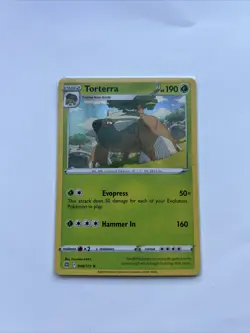 Pokemon TCG Torterra Sword & Shield: Brilliant Stars 008/172 Holo Holo Rare - Image 3
