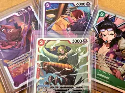 One Piece Super Rare SR LOT Donquixote Rosinante Smoker Monet Vinsmoke Reiju OP! - Image 1