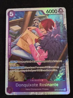 One Piece Super Rare SR LOT Donquixote Rosinante Smoker Monet Vinsmoke Reiju OP! - Image 2