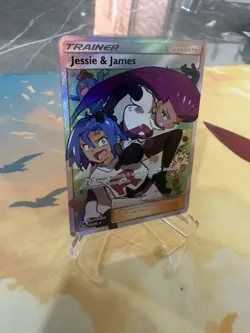 Pokemon TCG - Jessie And James 68/68 Full Art Hidden Fates - Mint + - Image 3