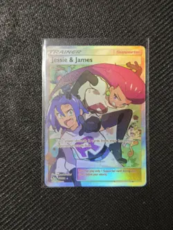 Jessie and James Hidden Fates 68/68 Pokemon Tcg Ultra Rare Full Art - MINT - Image 1