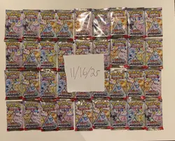 Pokemon TCG Prismatic Evolutions Booster Pack Lot Of (36) FACTORY SEALED PACKS - Image 2