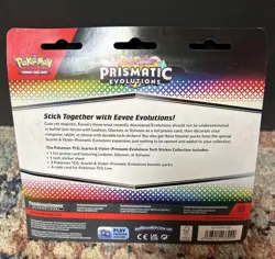 Pokemon TCG Prismatic Evolutions Tech Sticker Collection Sylveon - Image 2