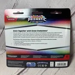 Pokemon TCG Scarlet Violet Prismatic Evolutions Tech Sticker Collection Sylveon - Image 2