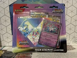Pokemon TCG Scarlet Violet Prismatic Evolutions Tech Sticker Collection Sylveon - Image 1