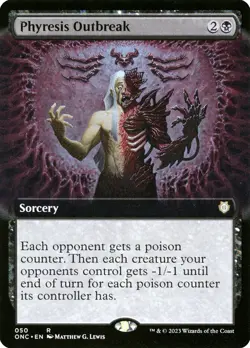 MTG Phyresis Outbreak - Phyrexia: All Will Be One Commander #050 - Image 1
